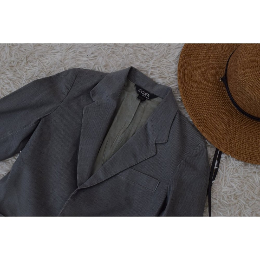 70s vintage Corduroy Gray Jacket  by‎ eJoven by Farah size 12 youth